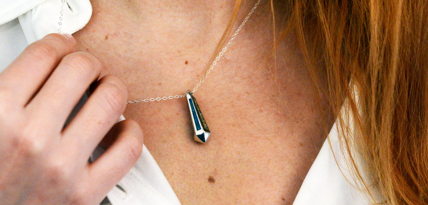 Opal & Ashes Lantern Pendant. Modelled.