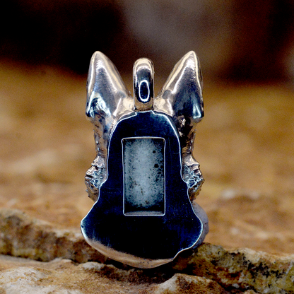 Bespoke Pet Portrait Ashes Pendant