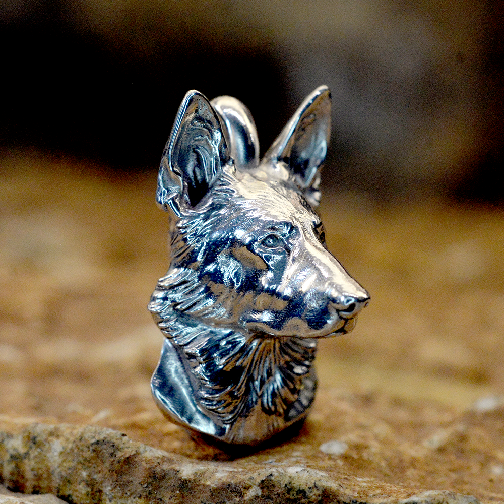 Bespoke Pet Portrait Ashes Pendant