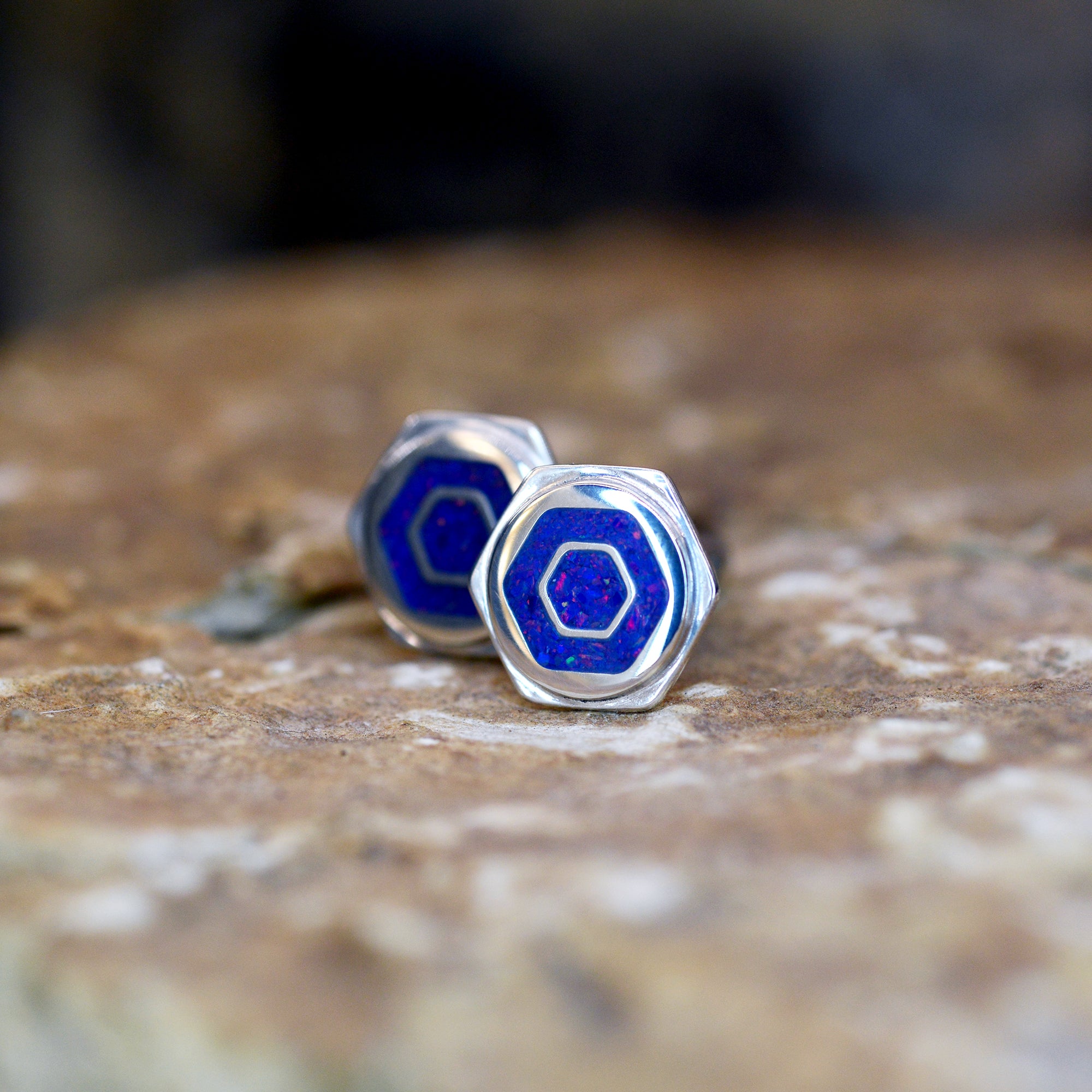 handmade ashes cufflinks UK cremation jewellery