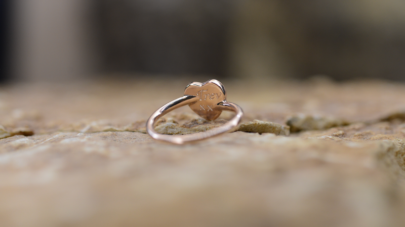 handmade ashes ring UK cremation jewellery